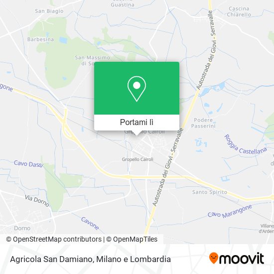 Mappa Agricola San Damiano