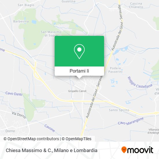 Mappa Chiesa Massimo & C.