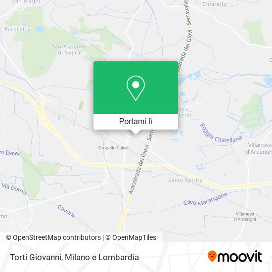 Mappa Torti Giovanni