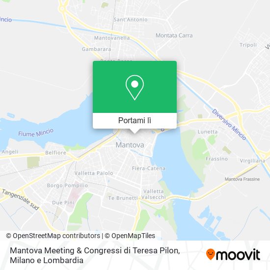 Mappa Mantova Meeting & Congressi di Teresa Pilon