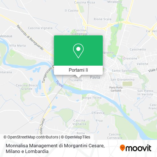 Mappa Monnalisa Management di Morgantini Cesare