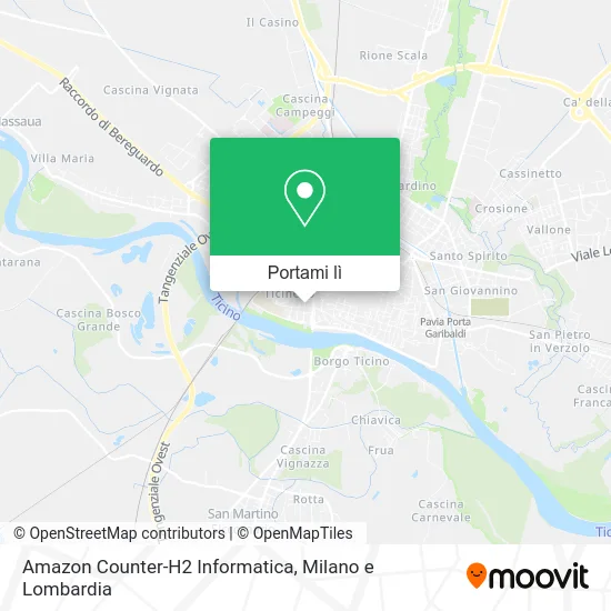 Mappa Amazon Counter-H2 Informatica