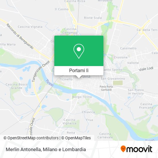 Mappa Merlin Antonella