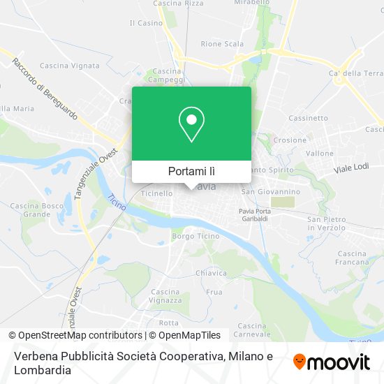 Mappa Verbena Pubblicità Società Cooperativa