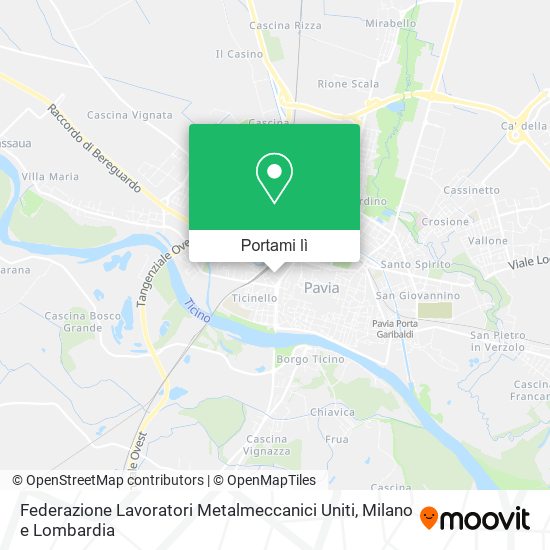 Mappa Federazione Lavoratori Metalmeccanici Uniti