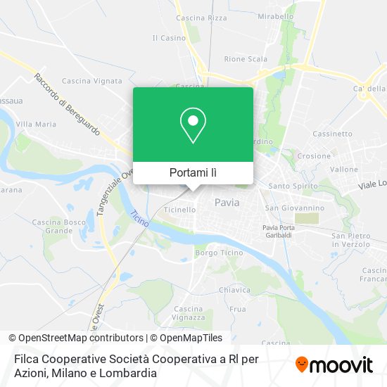 Mappa Filca Cooperative Società Cooperativa a Rl per Azioni