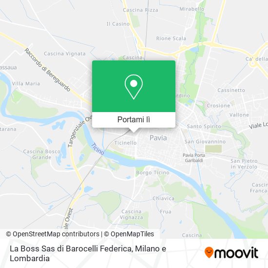 Mappa La Boss Sas di Barocelli Federica