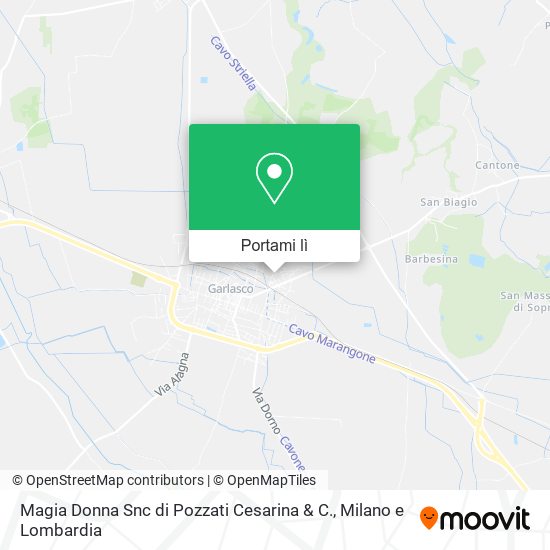 Mappa Magia Donna Snc di Pozzati Cesarina & C.