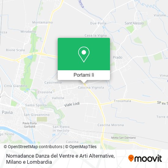 Mappa Nomadance Danza del Ventre e Arti Alternative