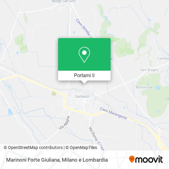 Mappa Marinoni Forte Giuliana
