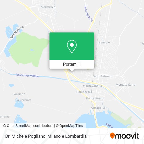 Mappa Dr. Michele Pogliano