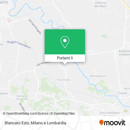 Mappa Blancato Ezio