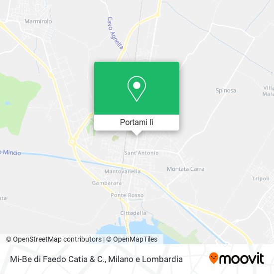 Mappa Mi-Be di Faedo Catia & C.