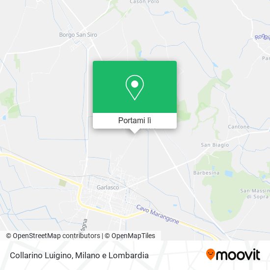 Mappa Collarino Luigino