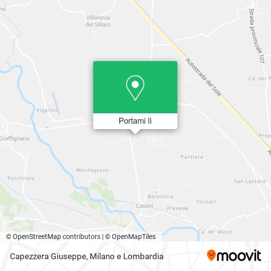 Mappa Capezzera Giuseppe