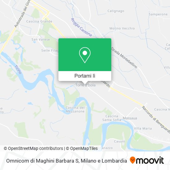 Mappa Omnicom di Maghini Barbara S