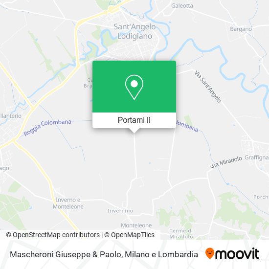 Mappa Mascheroni Giuseppe & Paolo
