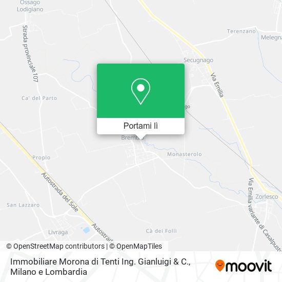 Mappa Immobiliare Morona di Tenti Ing. Gianluigi & C.