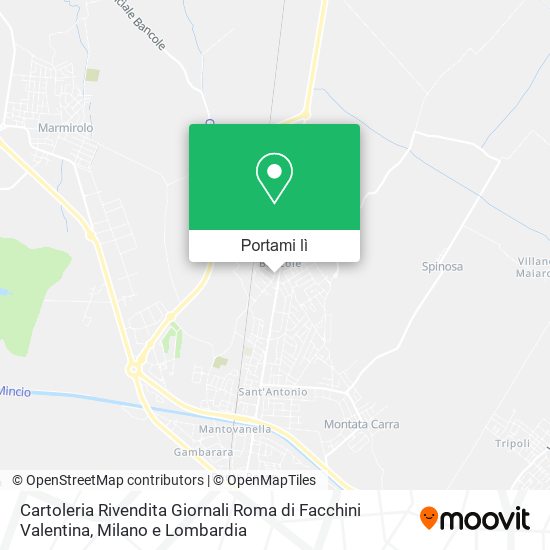 Mappa Cartoleria Rivendita Giornali Roma di Facchini Valentina