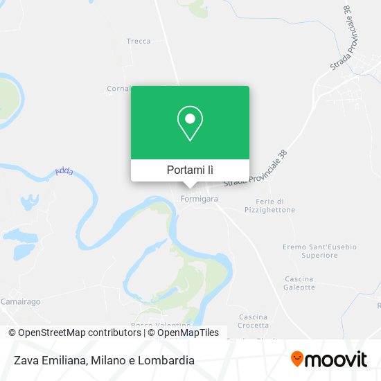 Mappa Zava Emiliana