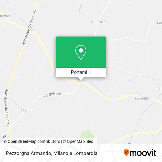 Mappa Pezzorgna Armando