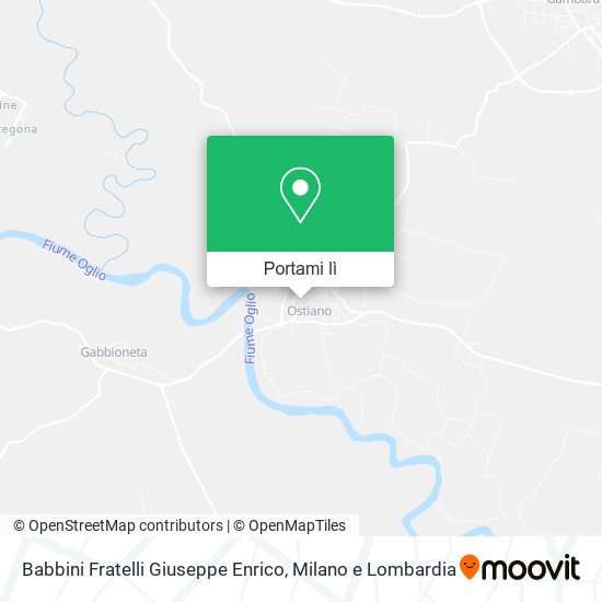 Mappa Babbini Fratelli Giuseppe Enrico