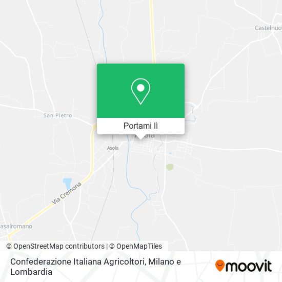 Mappa Confederazione Italiana Agricoltori