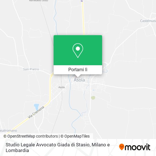 Mappa Studio Legale Avvocato Giada di Stasio