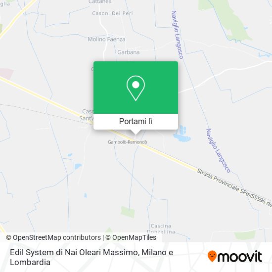 Mappa Edil System di Nai Oleari Massimo