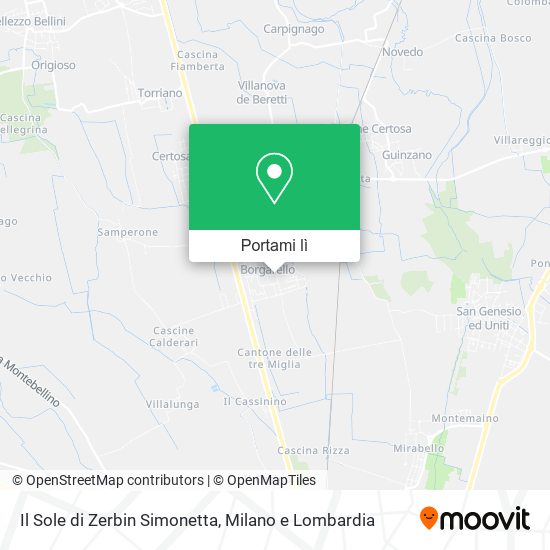 Mappa Il Sole di Zerbin Simonetta