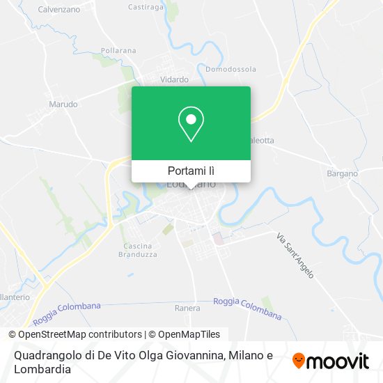 Mappa Quadrangolo di De Vito Olga Giovannina