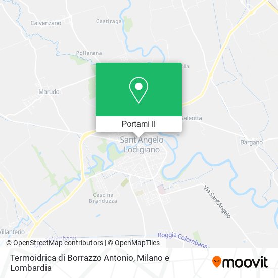 Mappa Termoidrica di Borrazzo Antonio