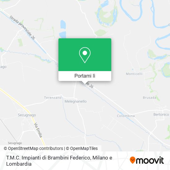 Mappa T.M.C. Impianti di Brambini Federico