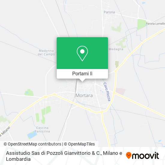 Mappa Assistudio Sas di Pozzoli Gianvittorio & C.