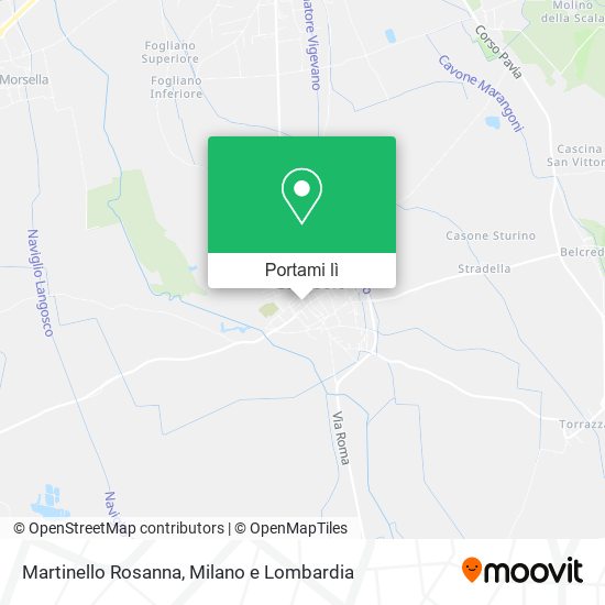 Mappa Martinello Rosanna