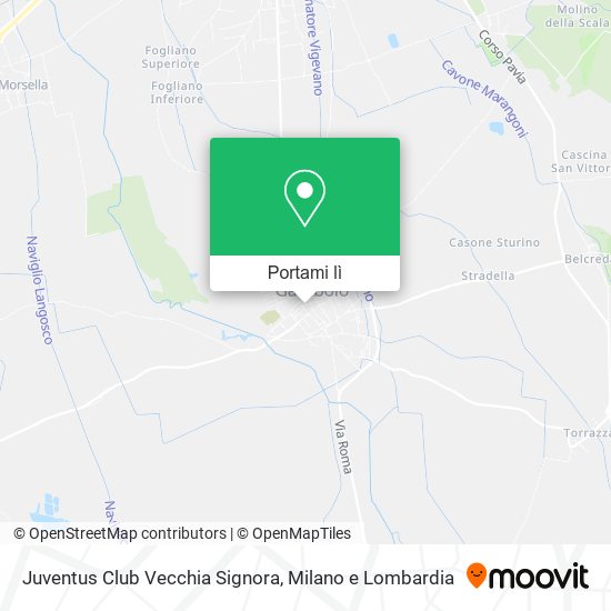 Mappa Juventus Club Vecchia Signora