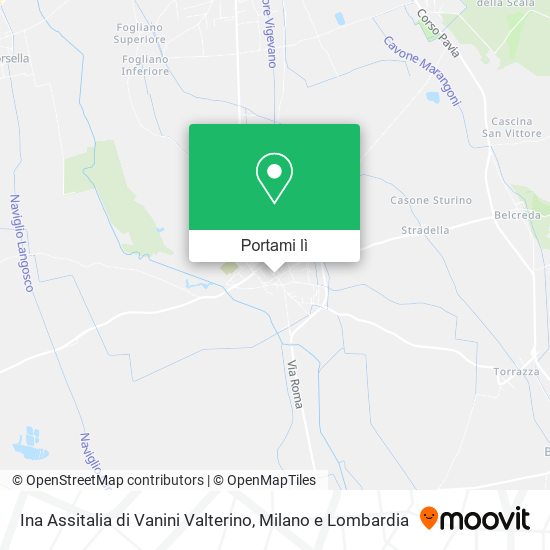 Mappa Ina Assitalia di Vanini Valterino