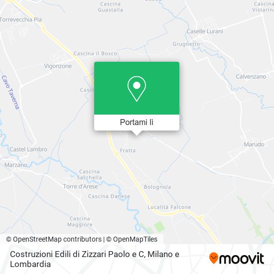 Mappa Costruzioni Edili di Zizzari Paolo e C