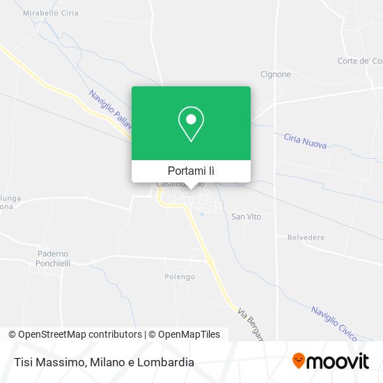 Mappa Tisi Massimo