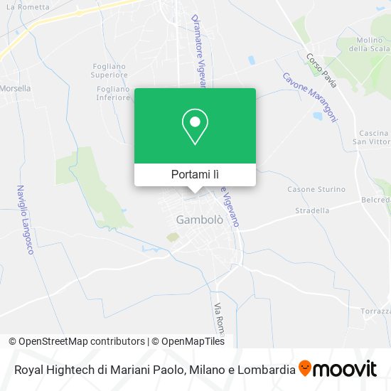 Mappa Royal Hightech di Mariani Paolo