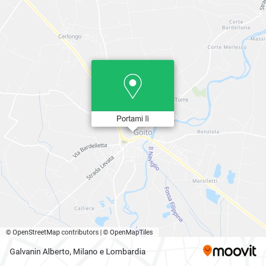 Mappa Galvanin Alberto