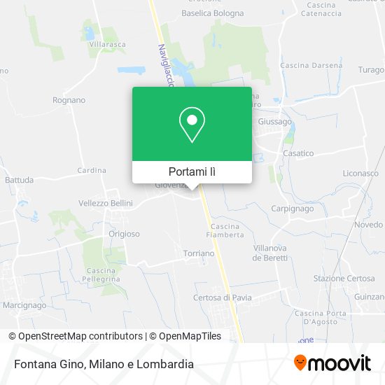 Mappa Fontana Gino