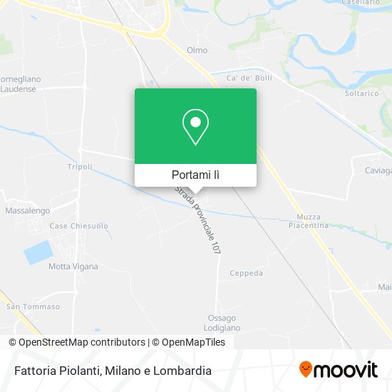 Mappa Fattoria Piolanti