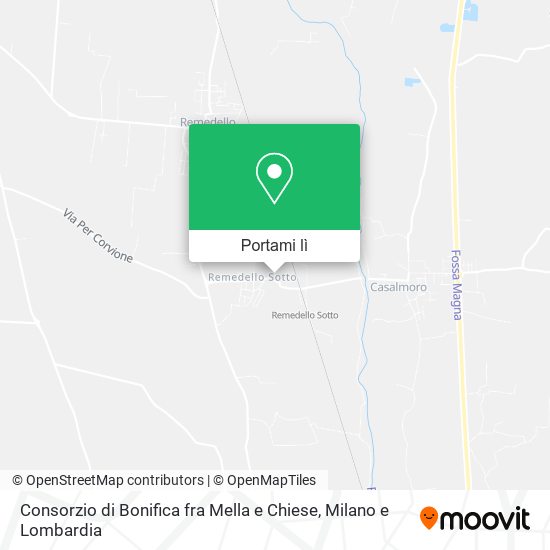 Mappa Consorzio di Bonifica fra Mella e Chiese