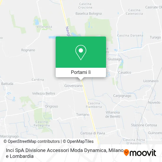 Mappa Inci SpA Divisione Accessori Moda Dynamica