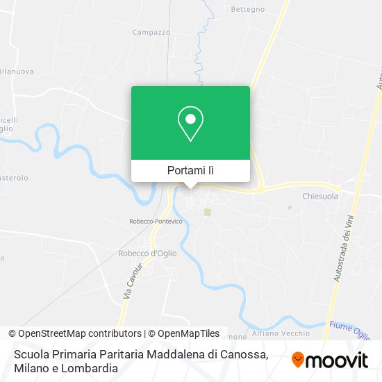 Mappa Scuola Primaria Paritaria Maddalena di Canossa