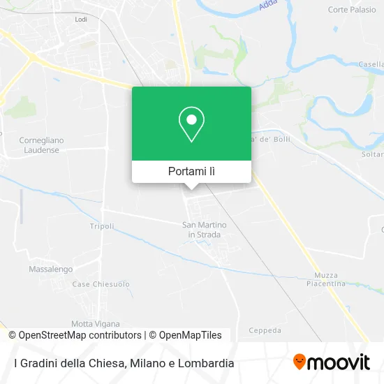 Mappa I Gradini della Chiesa