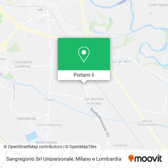 Mappa Sangregorio Srl Unipersonale