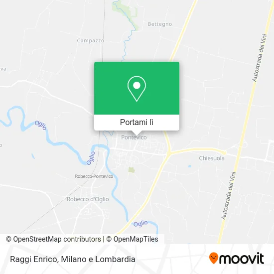 Mappa Raggi Enrico