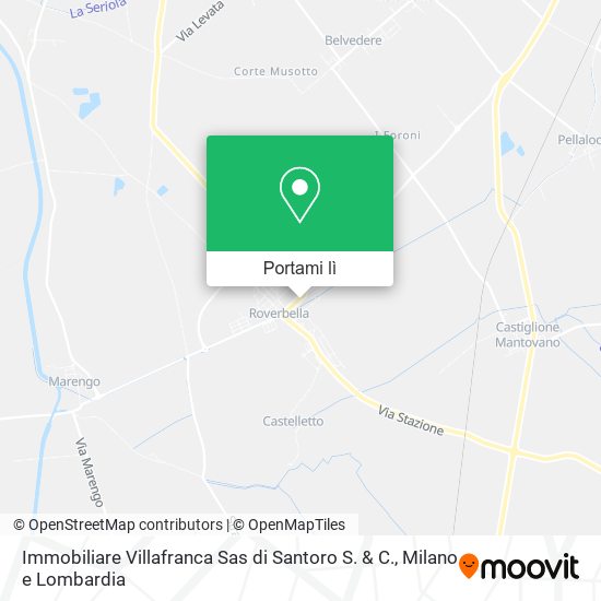 Mappa Immobiliare Villafranca Sas di Santoro S. & C.